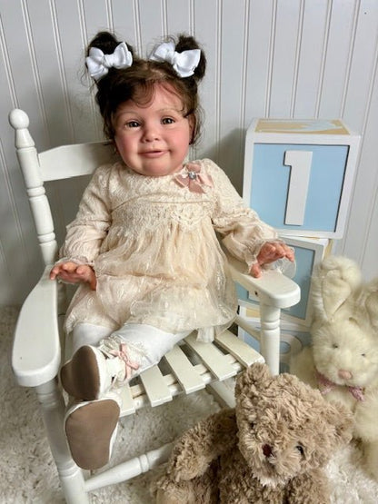 Reborn Toddler Doll Zoe - Limited Edition Reborn Baby - Keepsake Cuties Nursery