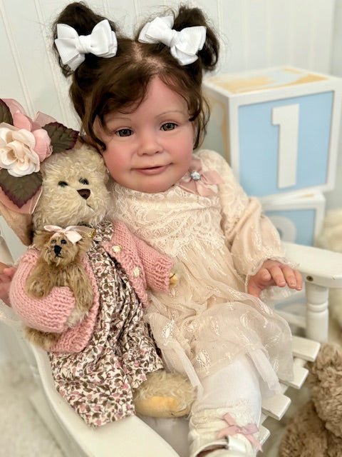 Reborn Toddler Doll Zoe - Limited Edition Reborn Baby - Keepsake Cuties Nursery