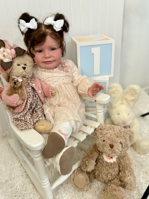 Reborn Toddler Doll Zoe - Limited Edition Reborn Baby - Keepsake Cuties Nursery