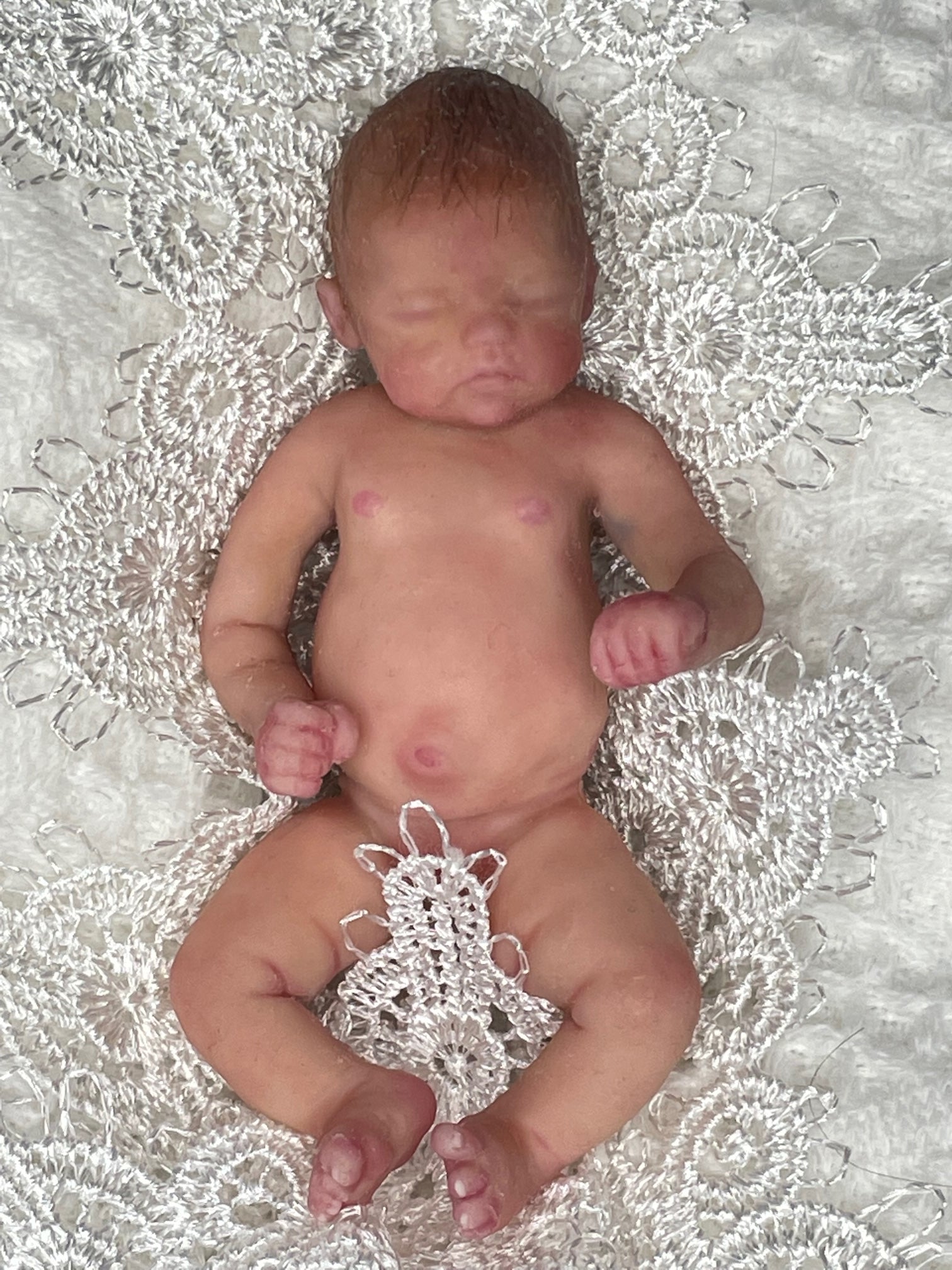 Full Body Silicone Baby Evie - Keepsake Cuties Nursery
