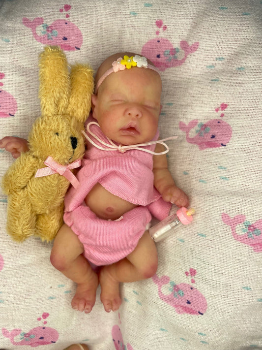 Full Body Silicone Baby Holly - Keepsake Cuties Nursery