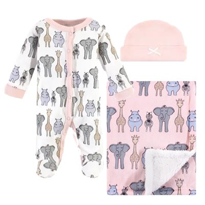 Preemie Baby Sleeper with matching Blanket - Keepsake Cuties Nursery