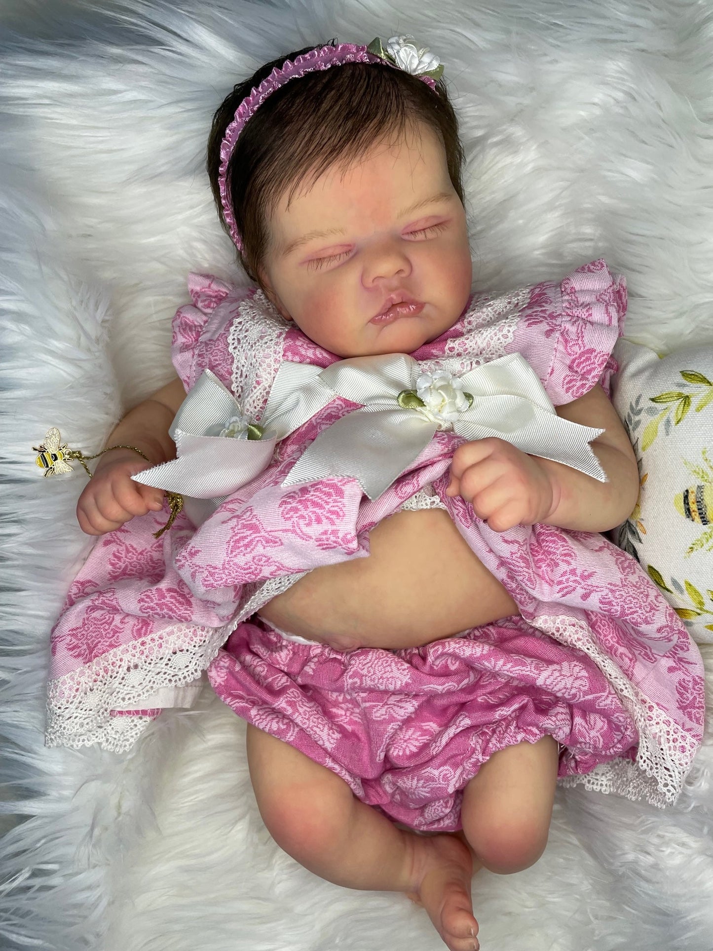 Quinbee by Laura Lee Eagles Custom Order Reborn Doll - Keepsake Cuties Nursery