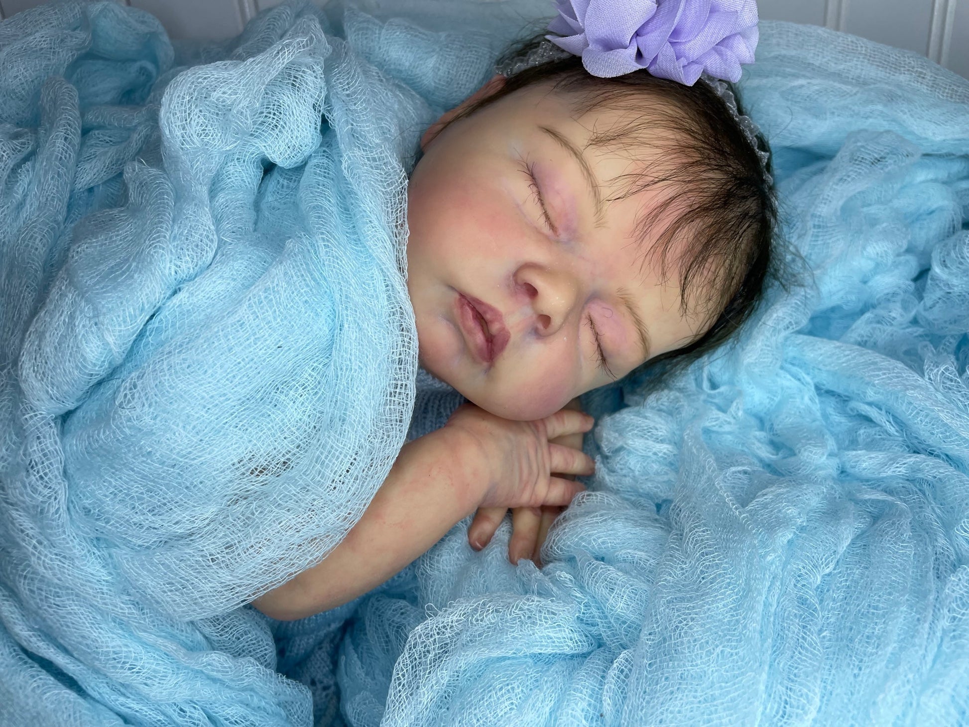 Reborn Baby Delilah by Nikki Johnston - Keepsake Cuties Nursery
