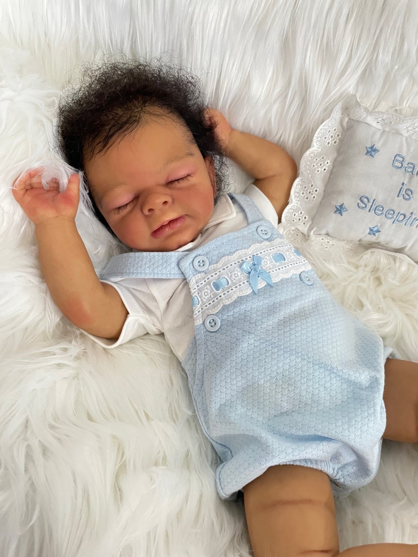 Reborn Baby Doll - Gideon by Dawn Mcleod - Keepsake Cuties Nursery