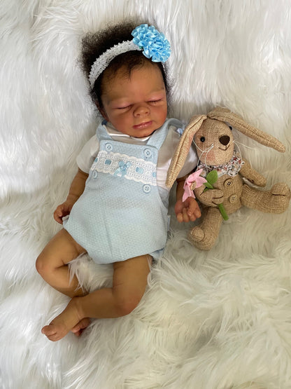 Reborn Baby Doll - Gideon by Dawn Mcleod - Keepsake Cuties Nursery