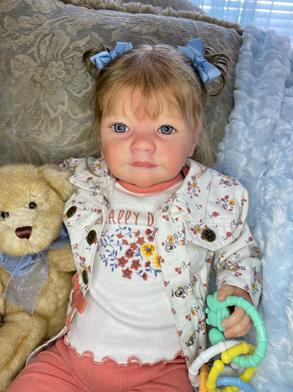 Reborn Baby Doll - Tobiah by Laura Lee Eagles - Ready to ship - Keepsake Cuties Nursery