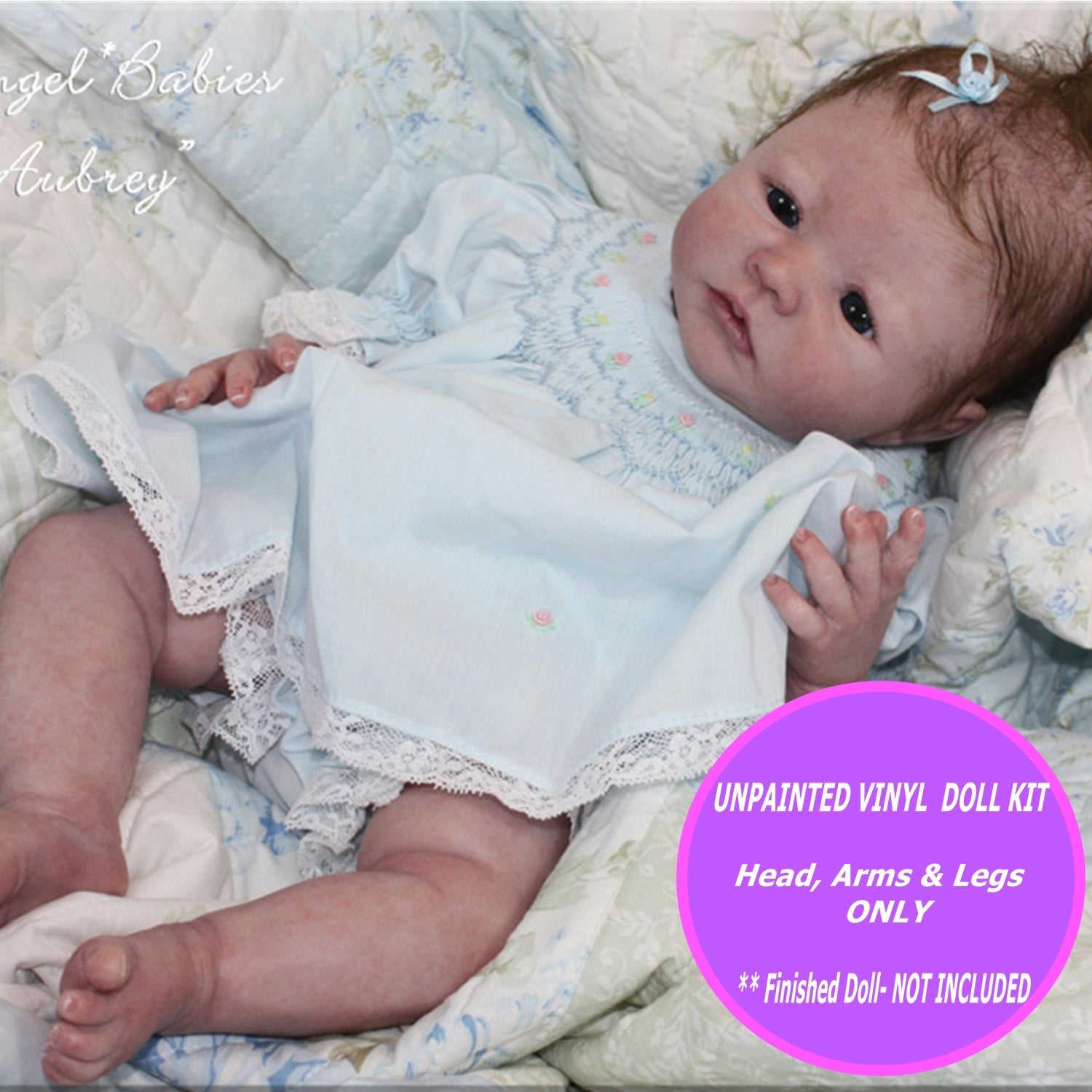 Reborn Doll Kit - Aubrey - Keepsake Cuties Nursery