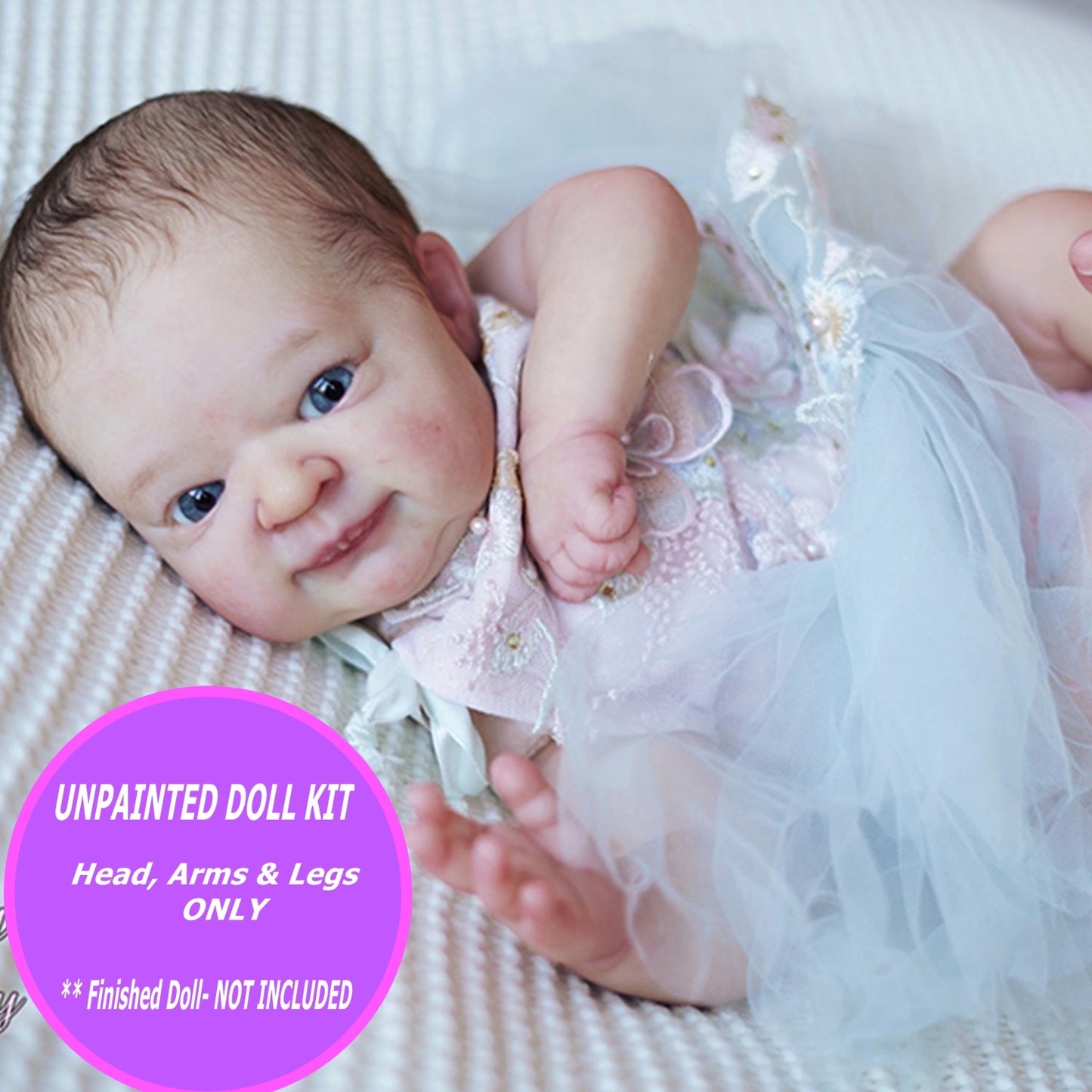 Reborn Doll Kit - Ivy - Keepsake Cuties Nursery