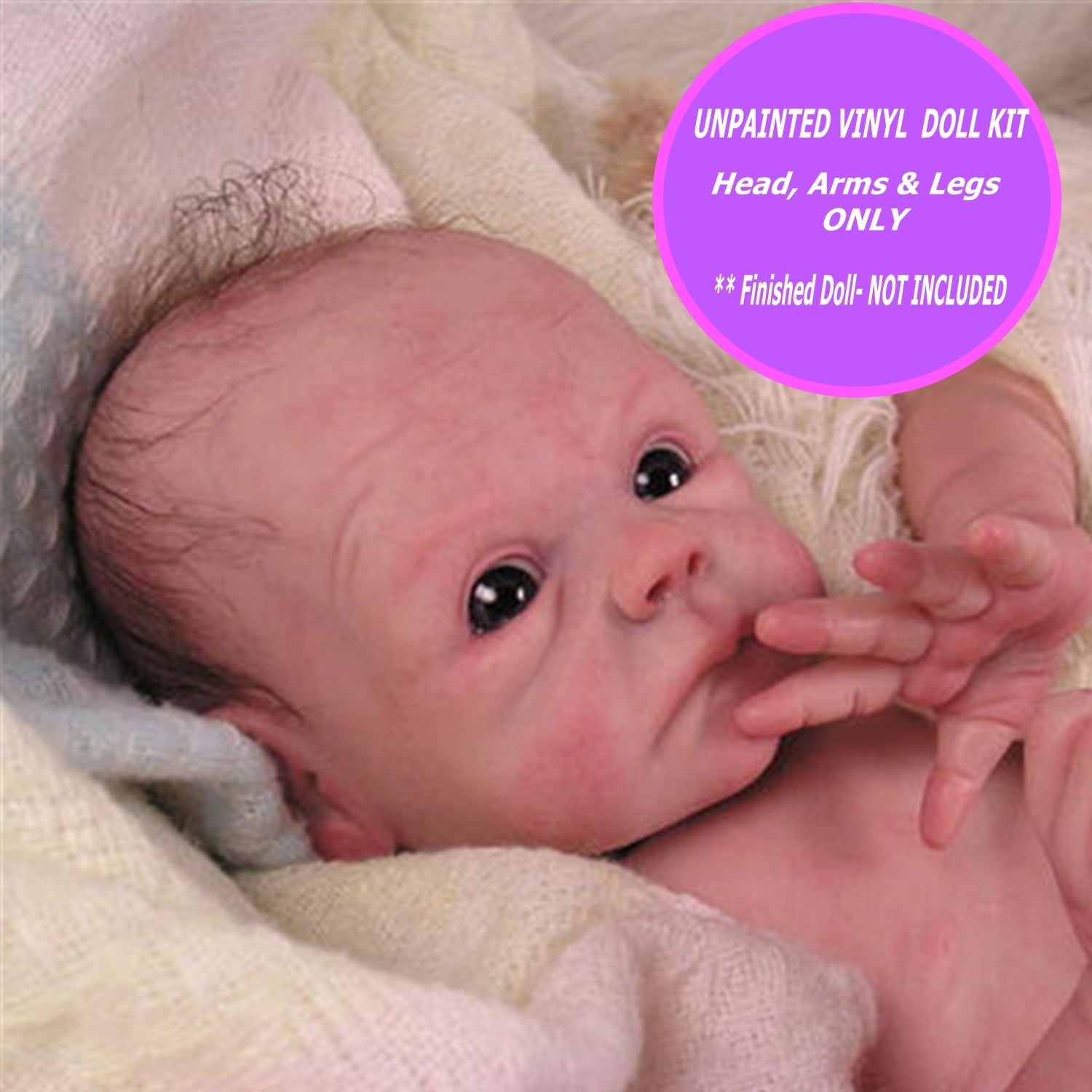 Reborn Doll Kit - Joey - Keepsake Cuties Nursery