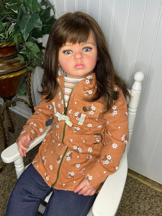 Reborn Toddler Doll - Emilia by Natali Blick - Keepsake Cuties Nursery