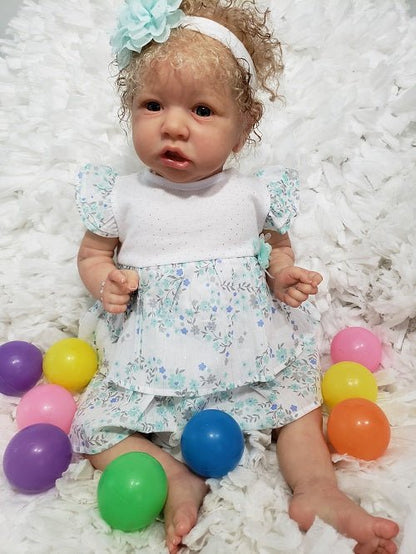 Saskia Reborn Baby Doll - Keepsake Cuties Nursery